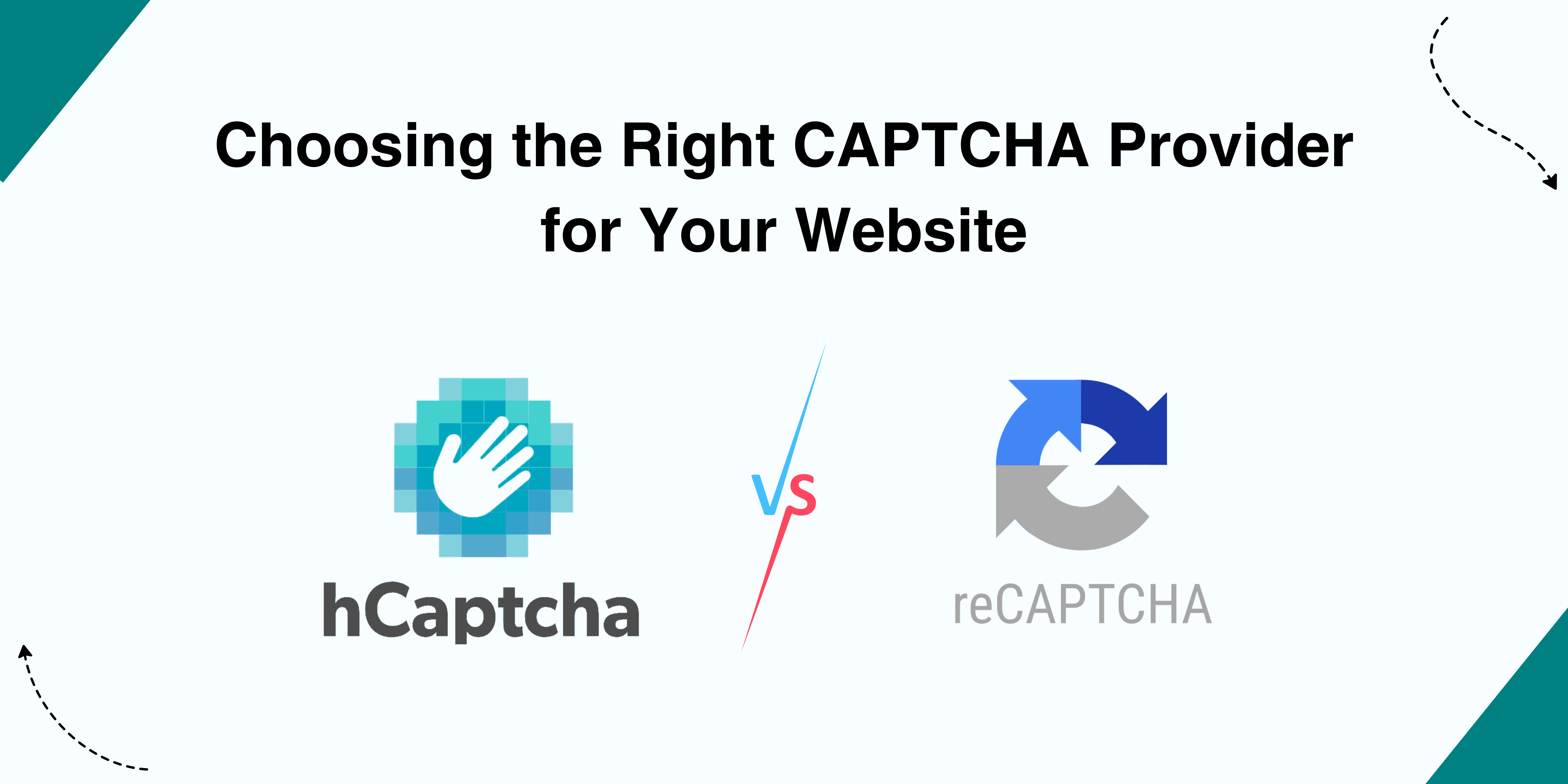 hCaptcha vs reCAPTCHA: Choosing the Right CAPTCHA Provider for Your Website