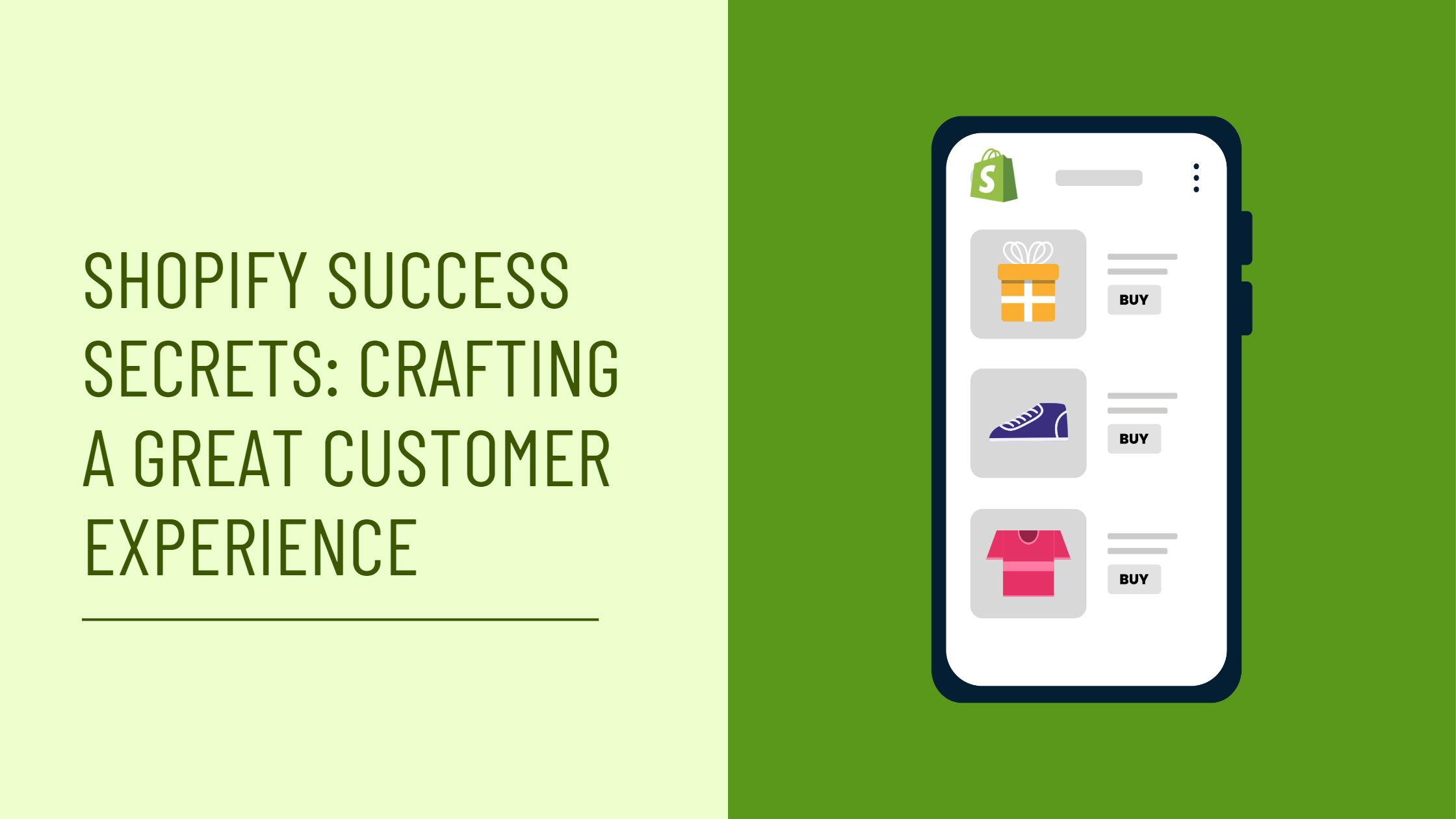 Unleashing the Power of Ecommerce: Creating a Great Customer Experience on Shopify