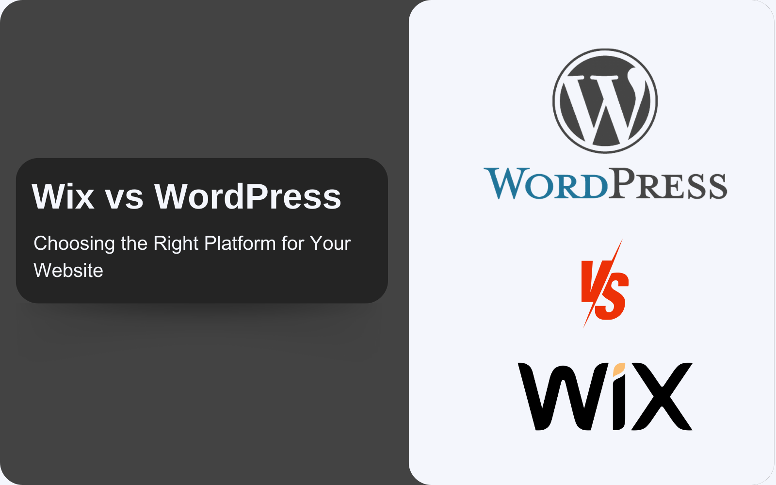 Wix vs WordPress: Choosing the Right Platform to Build Your Website