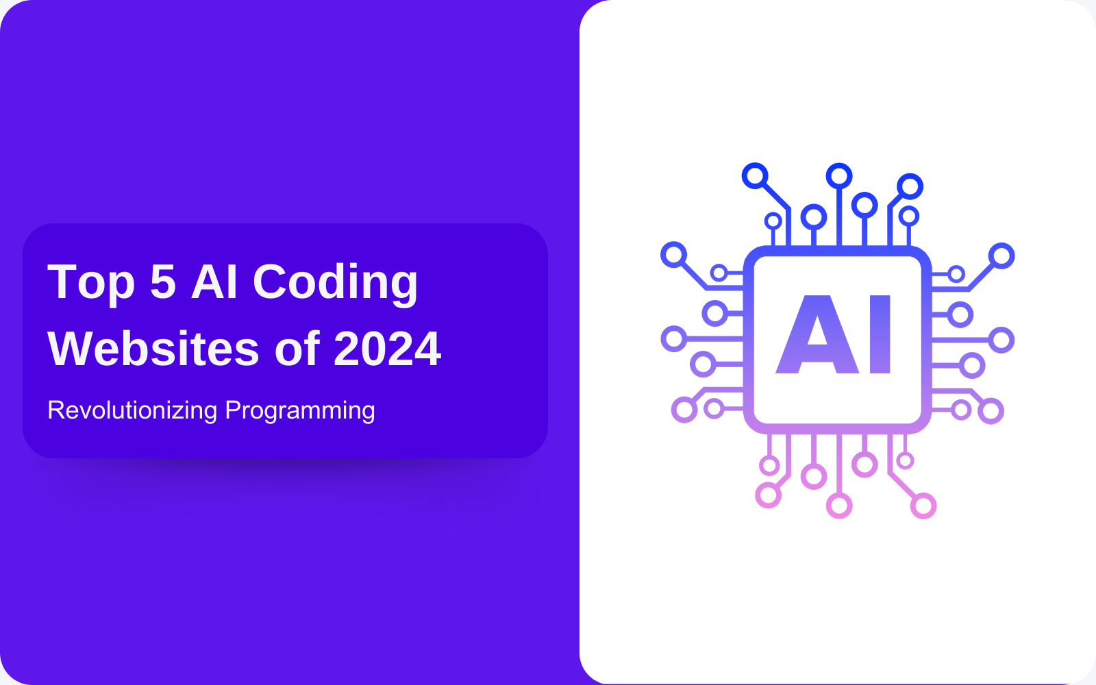 Top 5 AI Coding Websites 2024