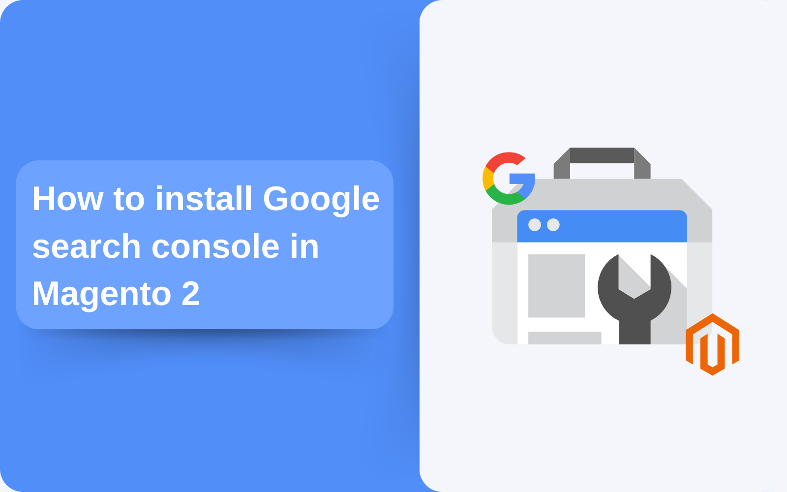 How to install Google search console in Magento 2