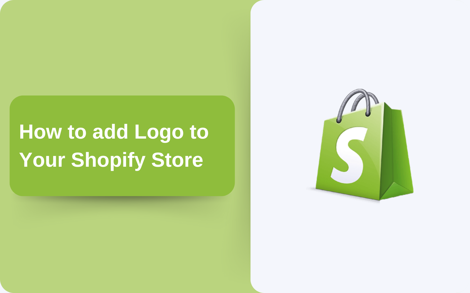 How to add a logo in your shopify store minutes