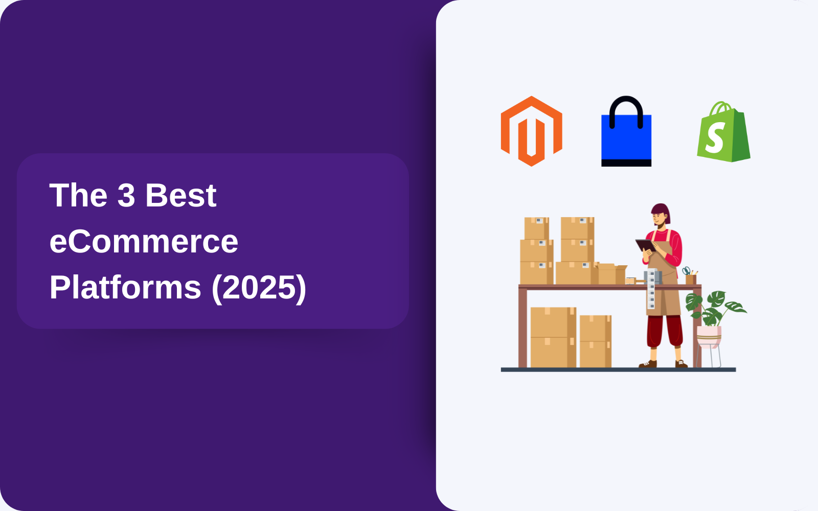 The 3 Best eCommerce Platforms (2025)