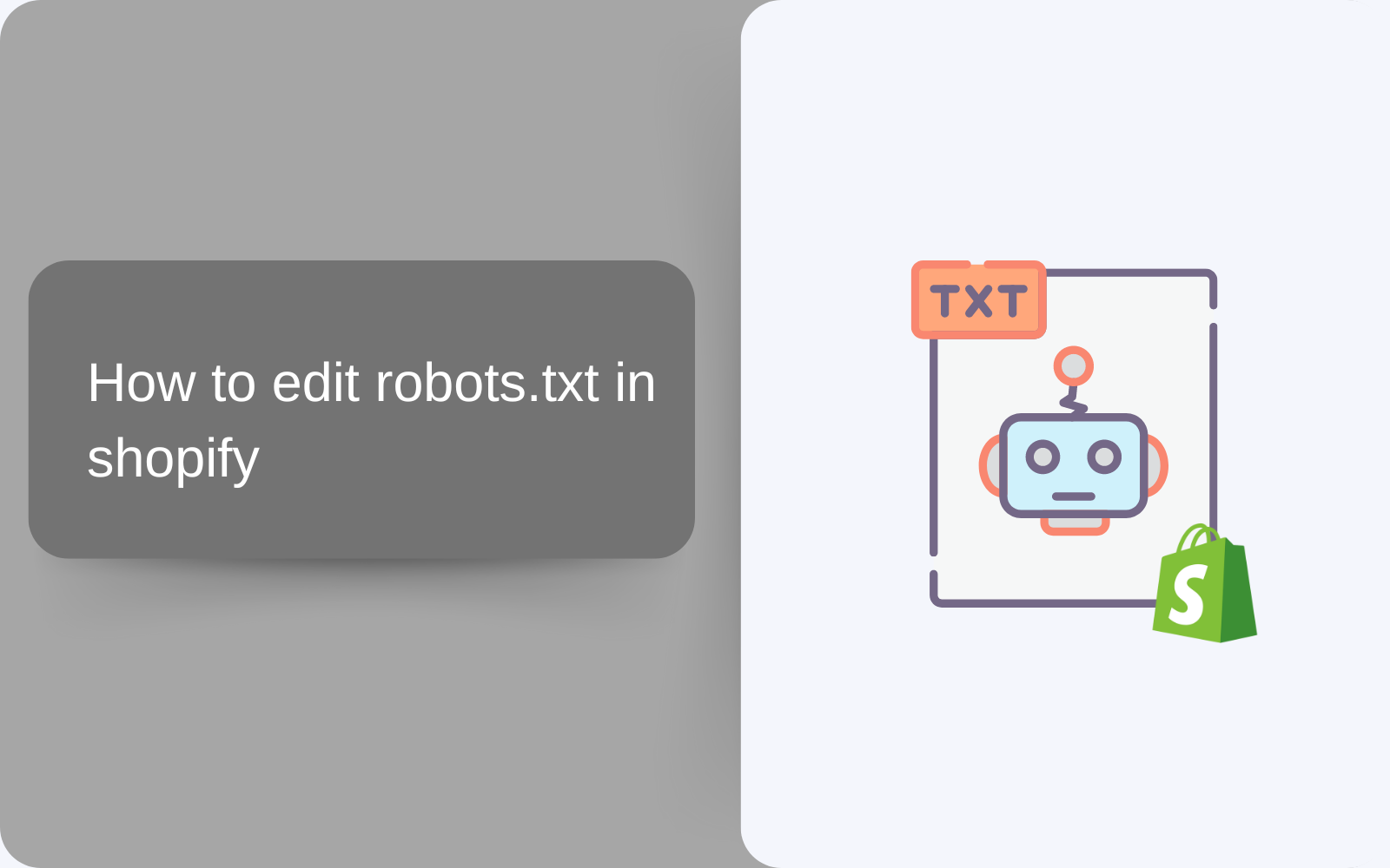 How to edit robots.txt in shopify