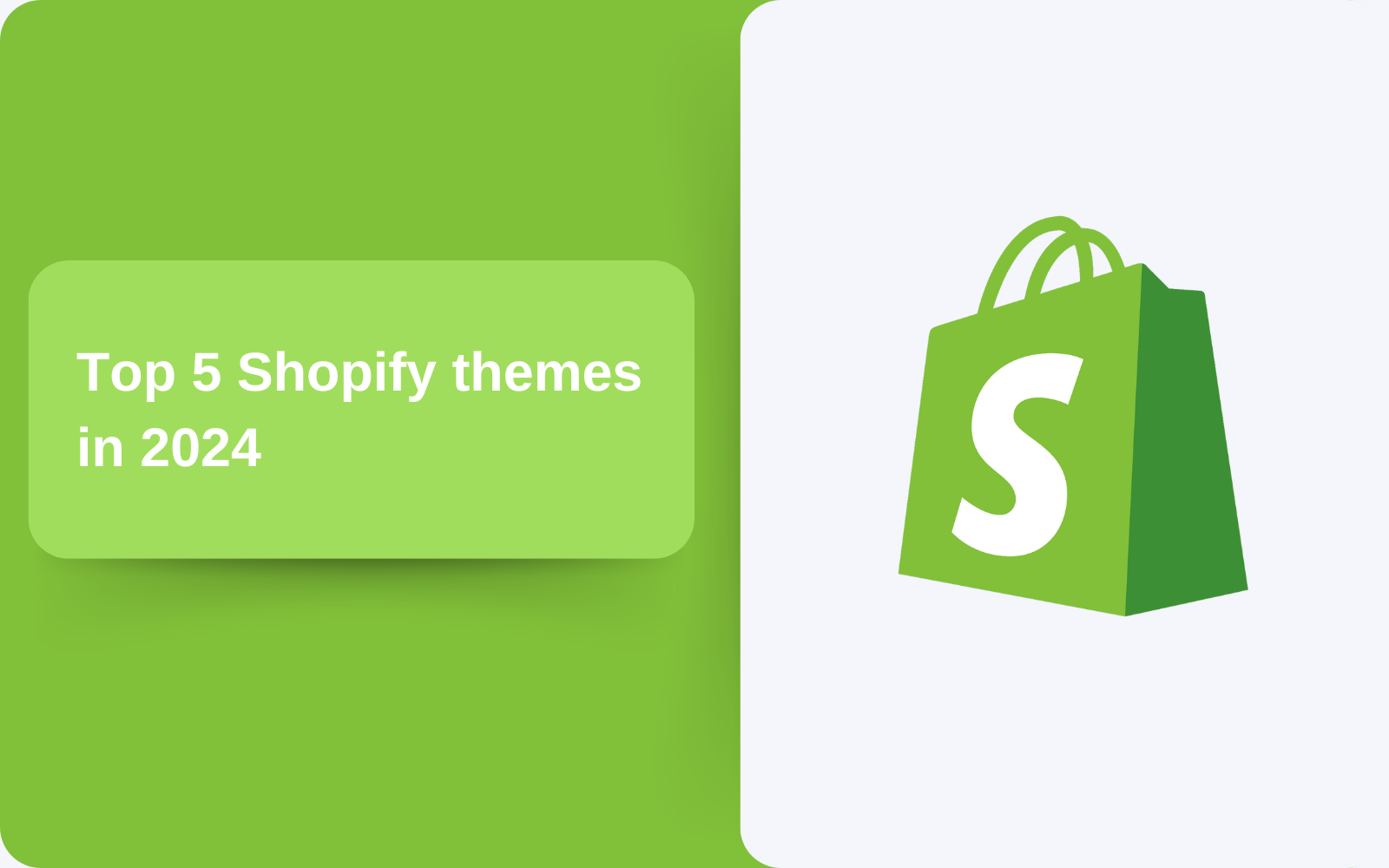 Top 5 Shopify themes in 2024